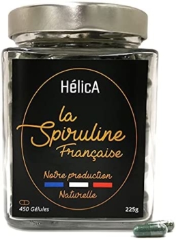 Hélica Natürliche Spirulina - 450 Kapseln 12