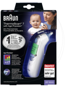 Braun ThermoScan 7 Elektronisches Thermometer 5